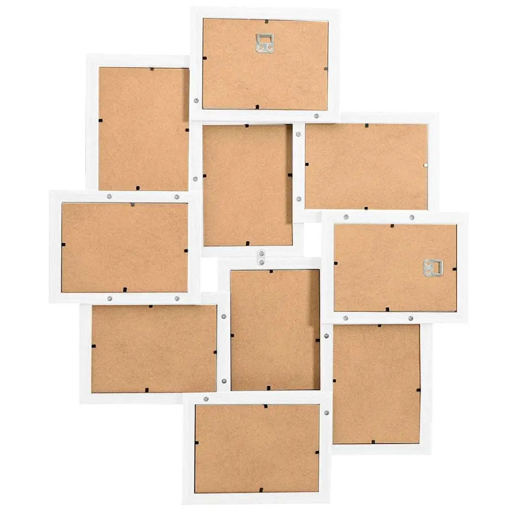 Collage Photo Frame 10 Pieces 13x18cm White Wall Display Gallery Home Decor