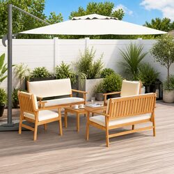 5-Piece Outdoor Sofa Set for Comfortable Lounging