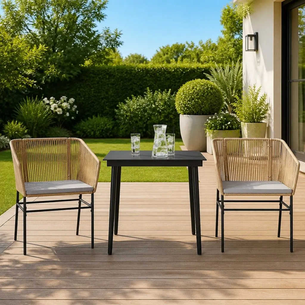 3 Piece Outdoor Dining Set