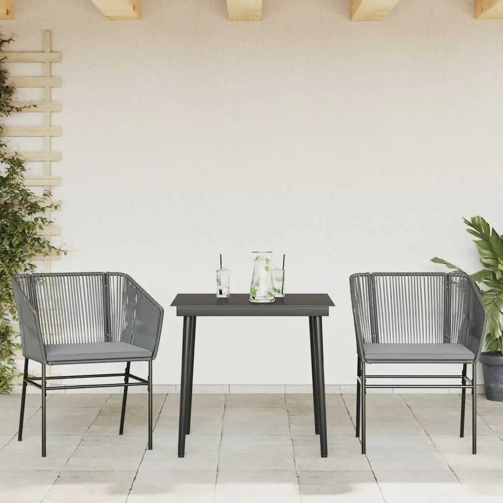 Grey Garden Dining Set for 2