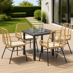 5 Piece Outdoor Dining Set: Stylish and Durable