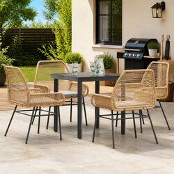 5 Piece Garden Dining Set: Style Meets Functionality