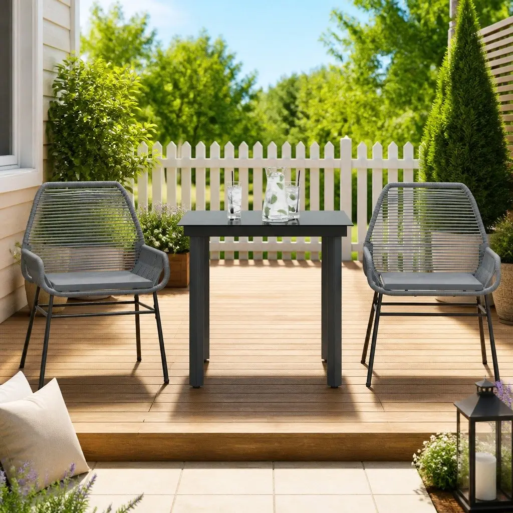 Garden Dining Set for Outdoor Use