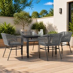 5-Piece Outdoor Dining Set - Stylish and Durable