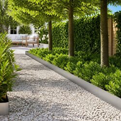 Lawn Edging Strips - 50 pcs, Easy to Install