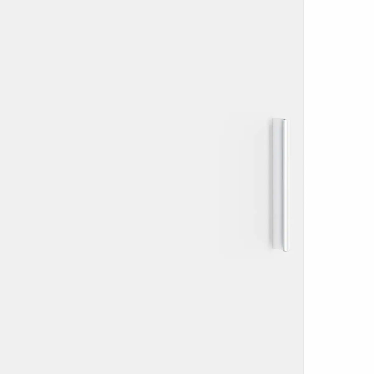 Desk White Engineered Wood 2 Piece Shelves Hinged Doors Storage