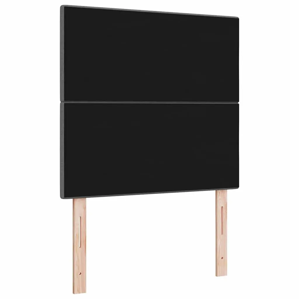 Height-Adjustable Headboard Grey 80cm Modern Bedroom Fabric Upholstered Design