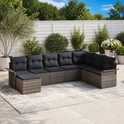 Concise Modular Garden Sofa Set - Perfect for Outdoors