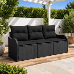 Compact and Comfortable 3 Piece Outdoor Sofa Set