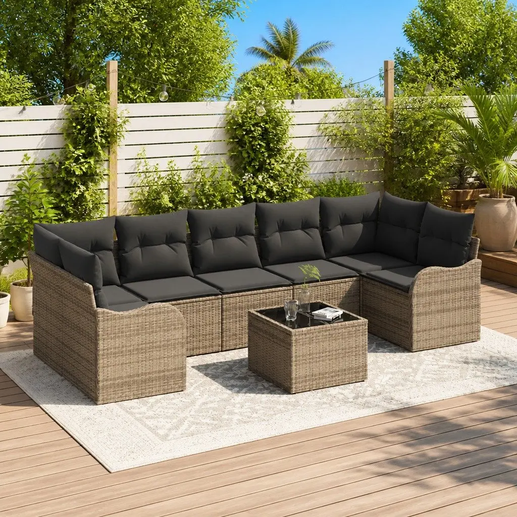 Grey Outdoor Garden Sofa Set