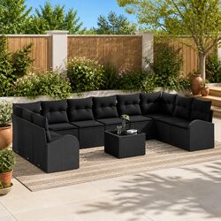 Concise and Comfortable 11 Piece Sofa Set for Outdoors