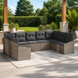 9-Piece Outdoor Sofa Set: Comfort Meets Style