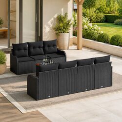8-Piece Outdoor Sofa Set: Stylish and Durable