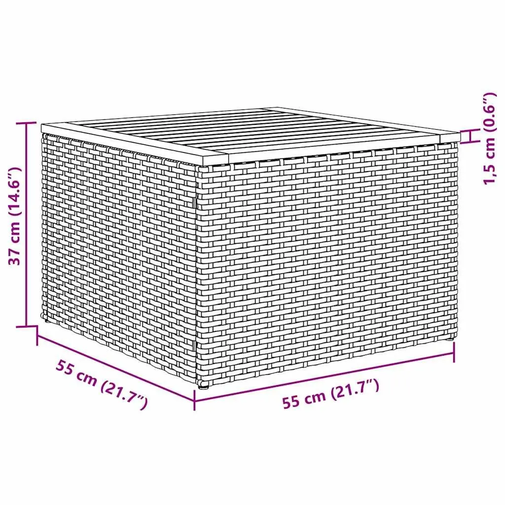 Garden Sofa Set 10 Pieces Outdoor Furniture Grey Modular Patio Seating Rattan
