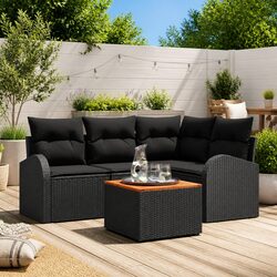 Concise and Stylish 5-Piece Garden Sofa Set