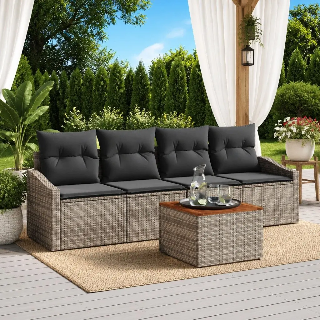 5-Piece Outdoor Sofa Set with a Modern Touch