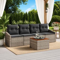 5-Piece Outdoor Sofa Set with a Modern Touch