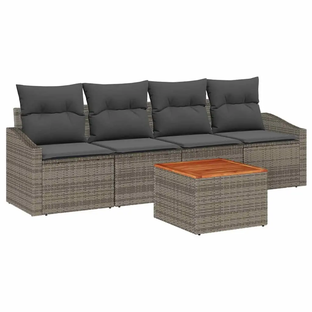 5-Piece Outdoor Sofa Set with a Modern Touch