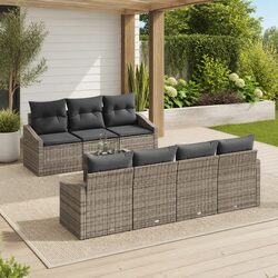 Compact and Durable 8-Piece Garden Sofa Set