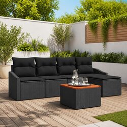 Compact and Stylish Modular Garden Sofa Set