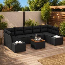 8 Piece Modular Garden Sofa Set for All Your Needs