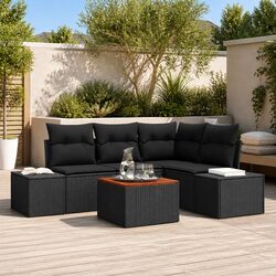 Sleek 5-Piece Outdoor Sofa Set – Comfort Meets Durability