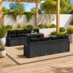 Concise and Stylish 7-Piece Garden Sofa Set