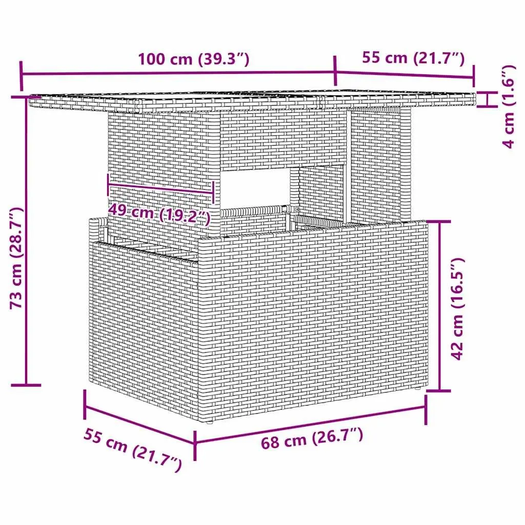 Outdoor Dining Set for Six
