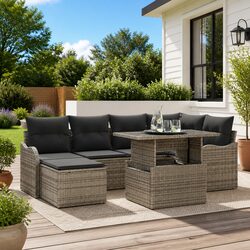 Concise Review of the 7-Piece Grey Sofa Set