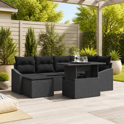 7 Piece Modular Sofa Set: Ideal for Your Outdoors