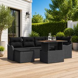 7-Piece Sofa Set for Outdoor Relaxation