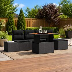 Quick Overview of the 6-Piece Outdoor Sofa Set