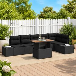 Compact and Stylish 7-Piece Garden Sofa Set