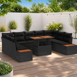 Compact and Stylish 10 Piece Patio Furniture Set
