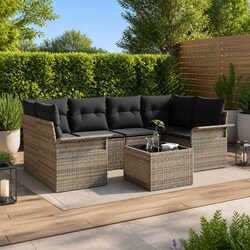 Concise Overview of 7-Piece Garden Sofa Set