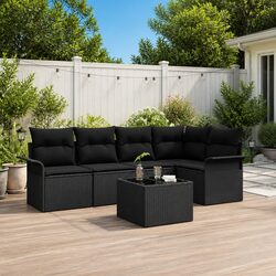 Effortless Style with a 6-Piece Modular Garden Sofa Set