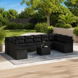 11-Piece Modular Garden Sofa Set - Perfect for Outdoors
