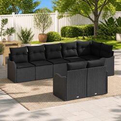 8-Piece Modular Sofa Set - Comfort for Your Outdoor Enjoyment