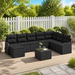 9-Piece Outdoor Sofa Set: Quality and Comfort Combined