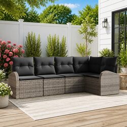 5-Piece Garden Sofa Set - Compact and Functional