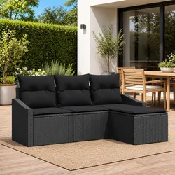 4-Piece Outdoor Sofa Set: Simple and Stylish