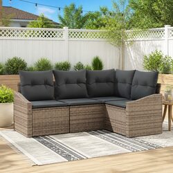 Your Perfect Outdoor Seating - 4-Piece Sofa Set