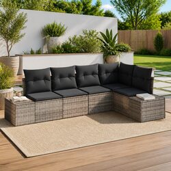 5 Piece Modular Sofa Set for Your Outdoor Lounge
