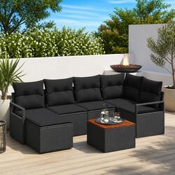 Compact and Modern 7-Piece Modular Sofa Set