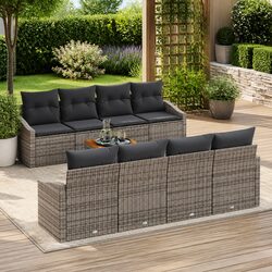 Compact and Stylish 9-Piece Modular Sofa Set