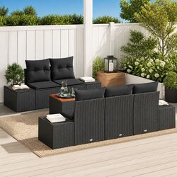 Compact and Modern 6-Piece Outdoor Sofa Set