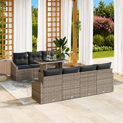 8-Piece Modular Garden Sofa Set: A Confident Choice