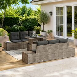 Compact and Stylish 7-Piece Outdoor Sofa Set