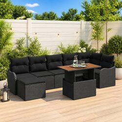 8-Piece Garden Sofa Set: Quality Outdoor Furniture