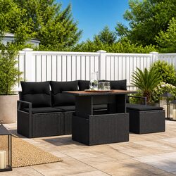 Compact 6 Piece Garden Sofa Set – Stylish and Durable